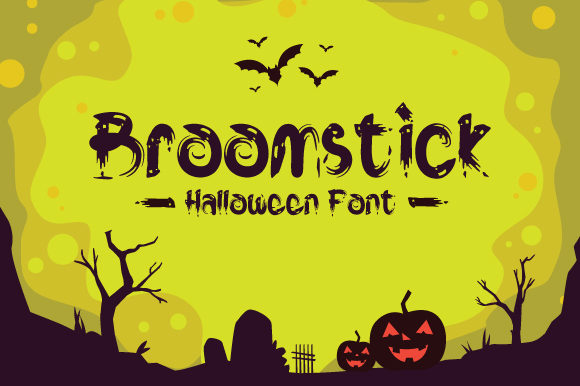 Broomstick Typeface: Elevating Halloween Branding with Unique Display Fonts