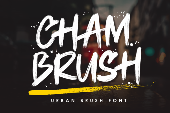 Chambrush: The Casual Display Font for Scroll-Stopping Social Graphics