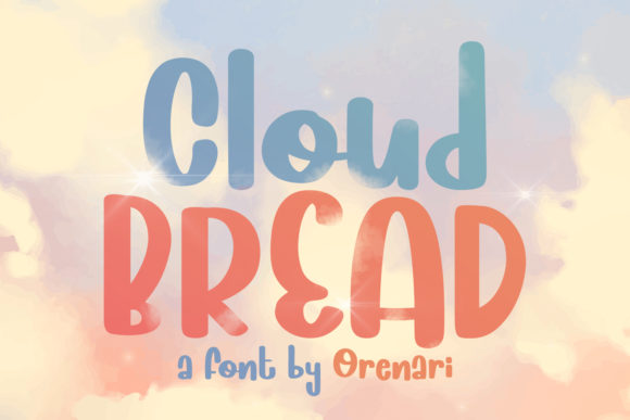 Cloud Bread: A Sweet Display Typeface for Editorial Design