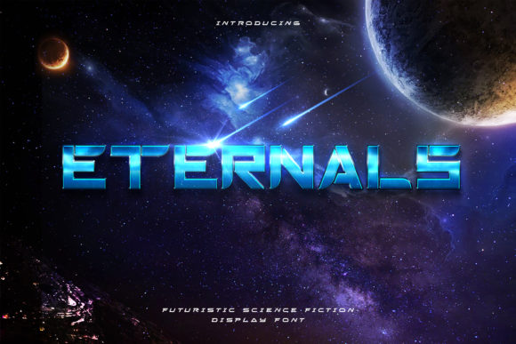 Eternals Display Font for Professional Brand Identity
