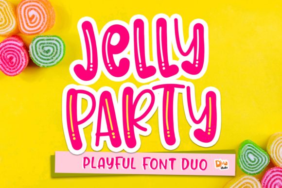 Jelly Party: The Ultimate Free Display Font Download