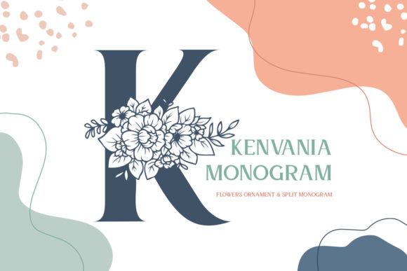 Kenvania Monogram for Elegant Brand Identity Projects