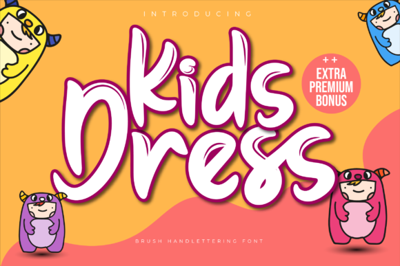 Kids Dress: The Cute and Fun Display Font for Joyful Branding