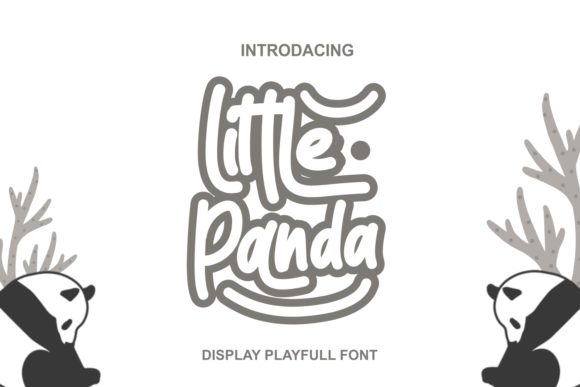 Little Panda Display Font for Modern Web Design