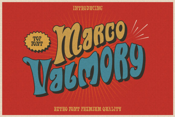 Marco Valmory: The Bold Display Font for Scroll-Stopping Campaigns