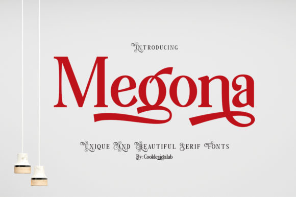 Megona: The Elegant Display Font for Premium Brand Identity