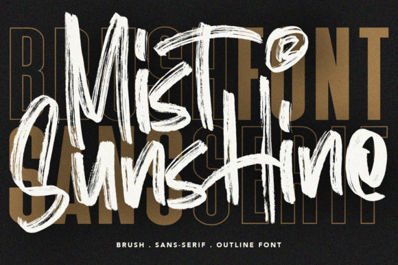 Mist Sunshine Font Download: Bold Brushed Display Review