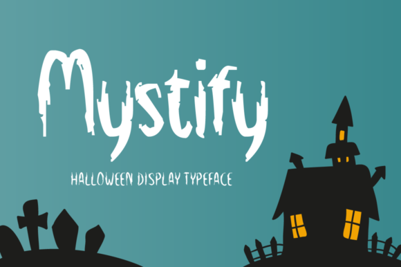 Mystify: A Spooky Display Font for Standout Editorial Design