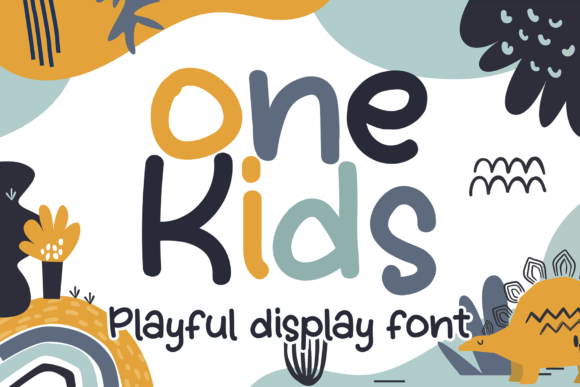 Onekids: The Playful Display Font for Engaging Kids’ Content