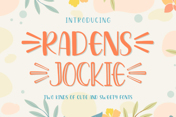 Radens Jockie: A Cute and Friendly Display Font for Digital Branding