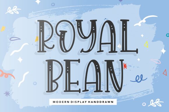 Royal Bean: A Modern Display Font for Elevated Brand Identity