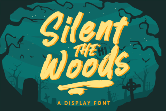 Silent the Woods Free Download: A Bold Display Font Review