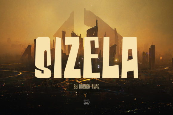 Sizela Display Font for Bold Editorial Headlines
