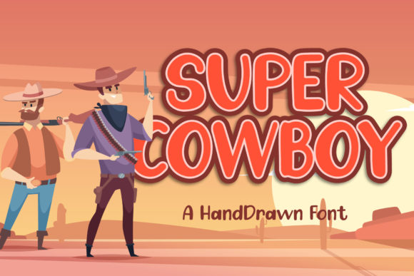 Super Cowboy Display Font Review for Small Business Branding