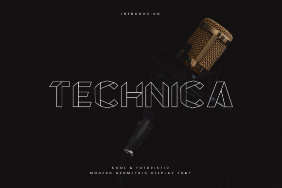 Technica Typeface Review: Bold Display Fonts for Standout Branding