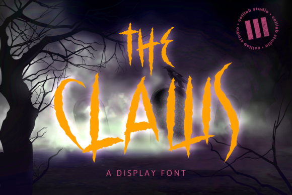 The Claws: A Spooky Display Font for High-Impact Halloween Campaigns