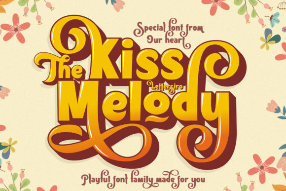 The Kiss Melody: A Bold Display Font for High-Impact Web Design