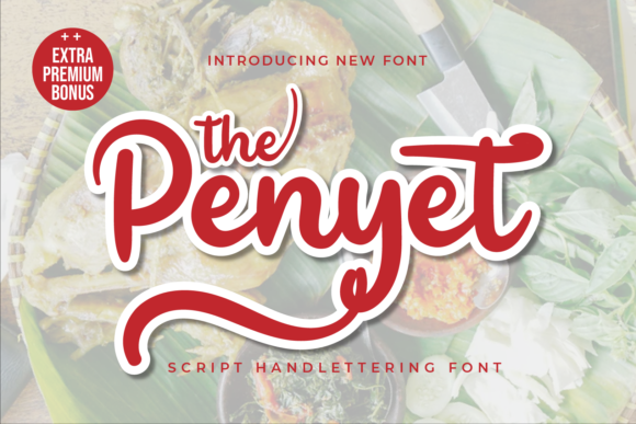 The Penyet: An Exquisite Display Font for Premium Brand Identity