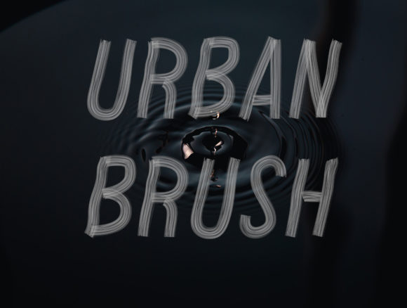 Urban Brush: A Simple Yet Bold Brushed Display Font for Editorial Design