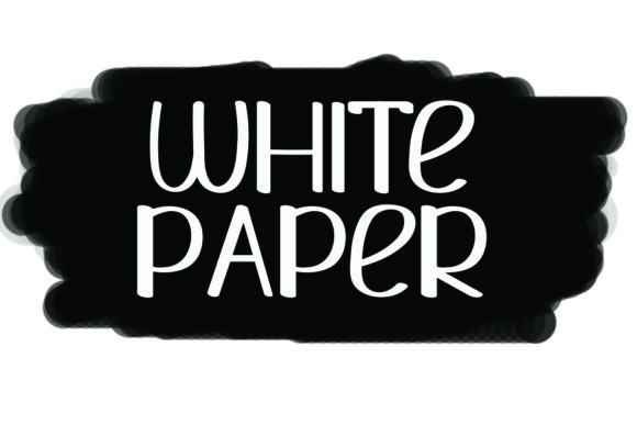 White Paper: The Simple Display Font for Clean Brand Identity
