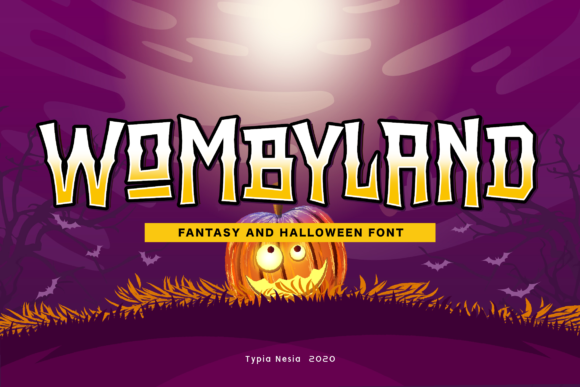 Wombyland: The Ultimate Spooky Display Font